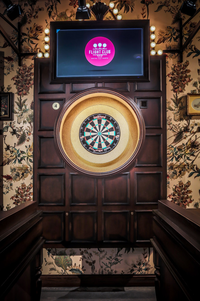 Atlanta Falcons Dart Cabinet